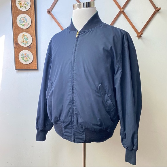Nautica Vintage 90s Reversible Bomber Jacket - Picture 4 of 16